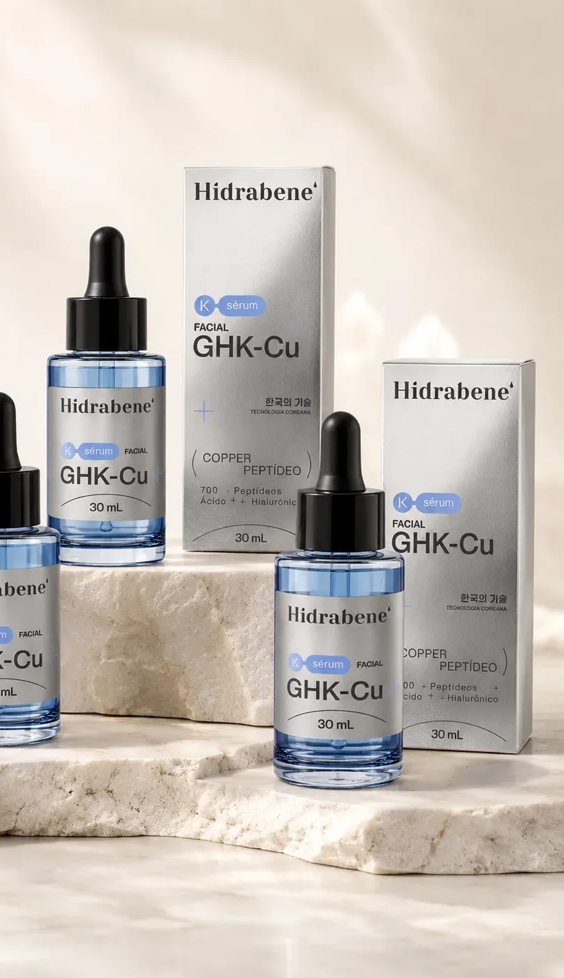 Dois frascos do K-Sérum GHK-Cu Hidrabene